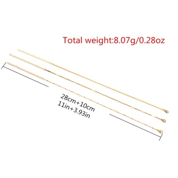 Boutique Minimalist Layers Choker Necklace - Picture 3 of 8